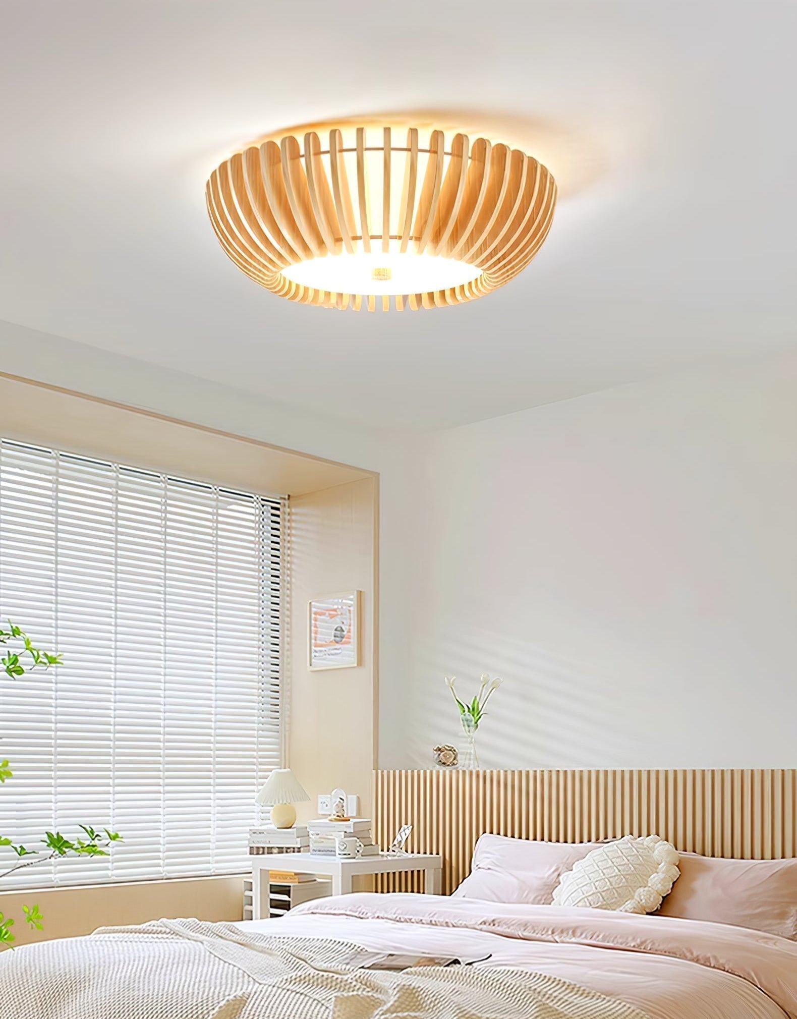 Vezorus Premium Eleganz Holz Deckenleuchte-Letslighting