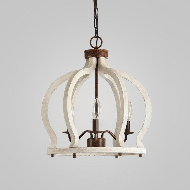 Vivinir Vintage Industrial Aura Landhaus Holz Pendelleuchte-Letslighting