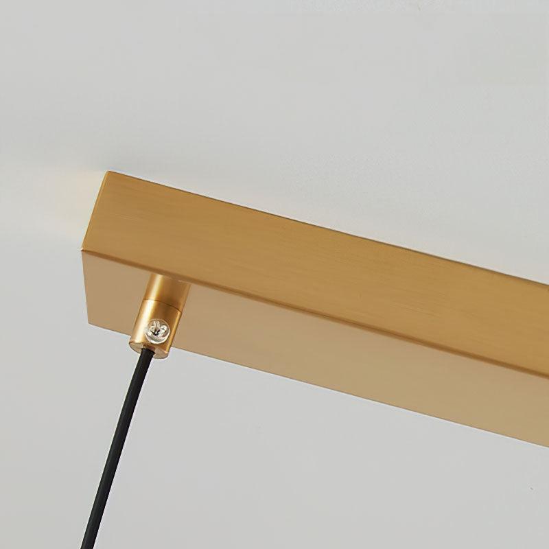 Lustra Kronleuchter Achteckige Glasschale Kupfer-Letslighting