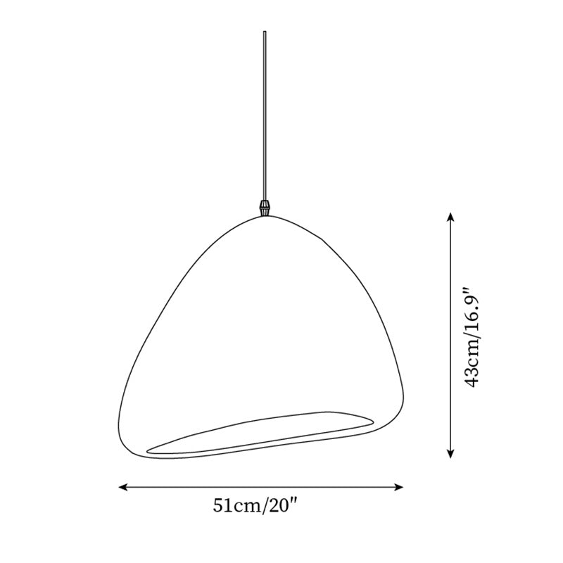 Beyon Pendelleuchte Minimalistisch Strukturierte Kuppel-Letslighting