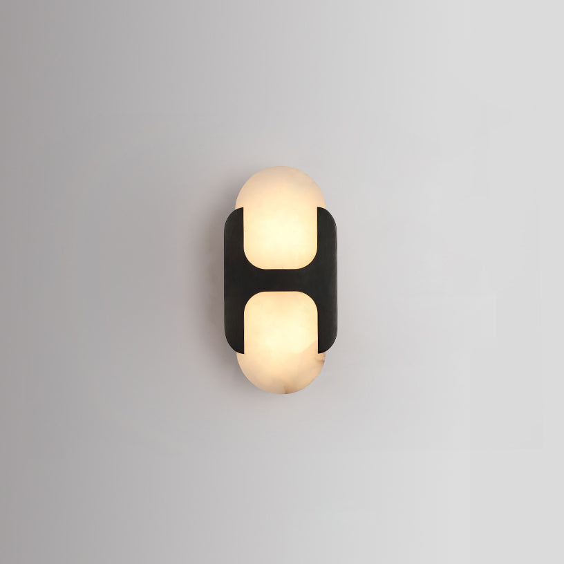 Lylaearis Modern Minimalist Alabaster Wall Lamp - Letslighting