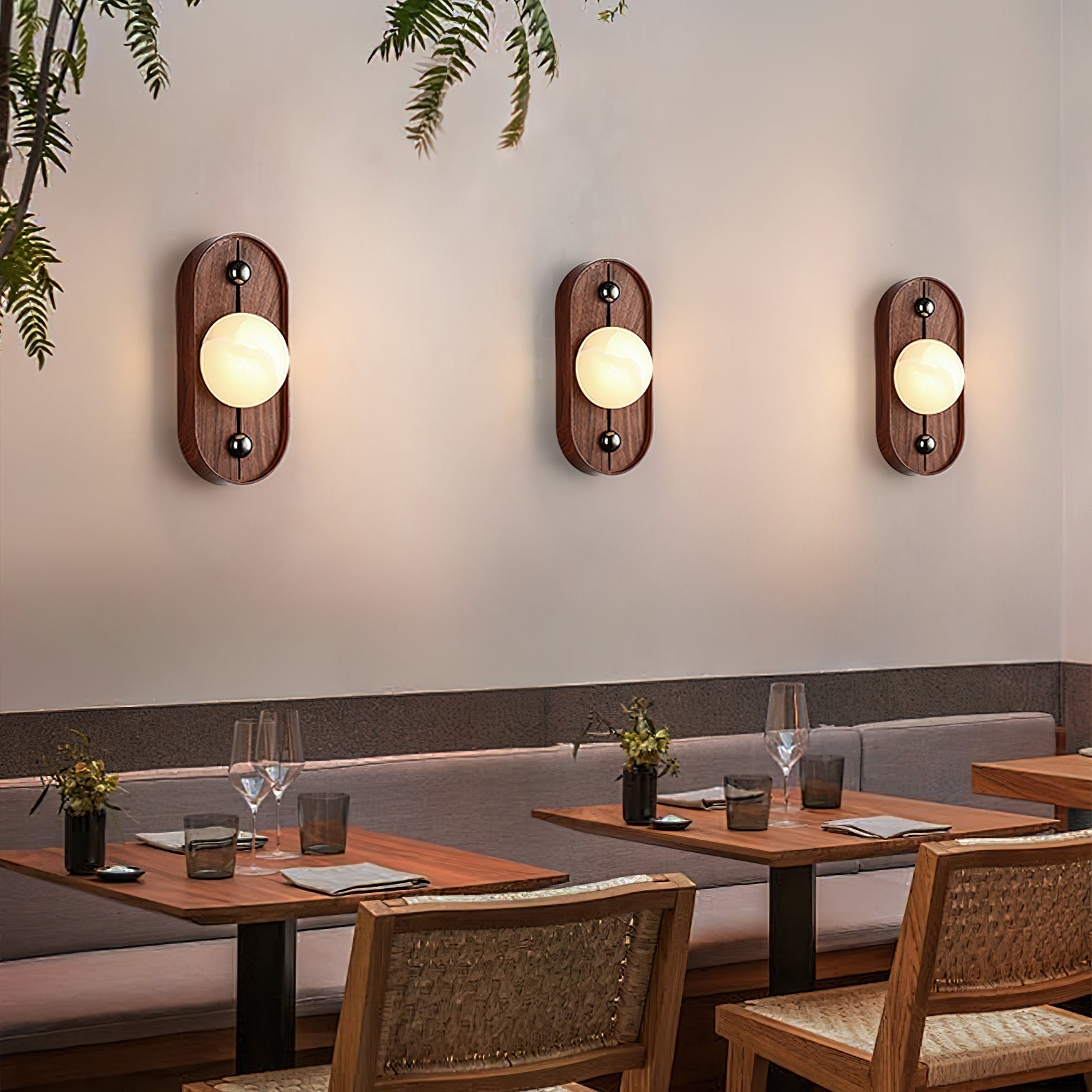 Evtala Modern Minimalist Metal Alabaster Wall Lamp - Letslighting