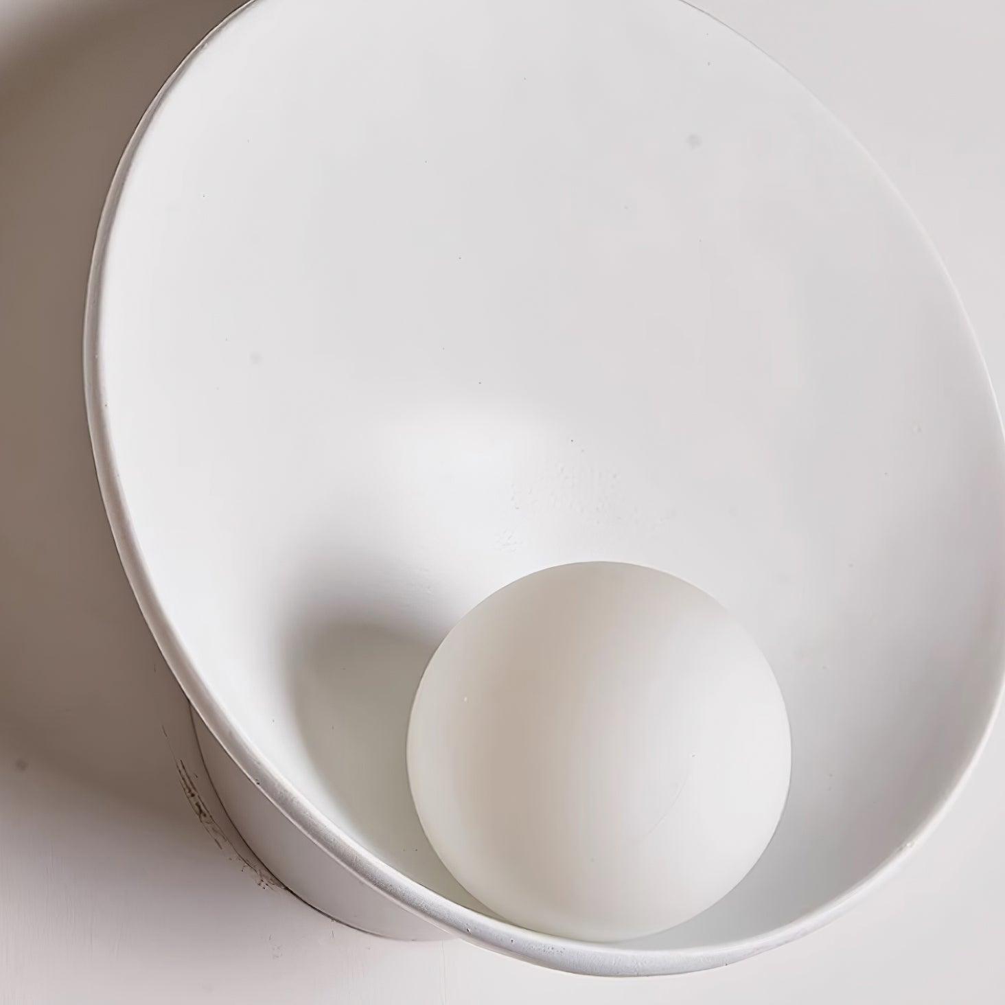 Wandleuchte Harz Becher Schirm Metall Akzent Minimalistisch Gemütlich-Letslighting
