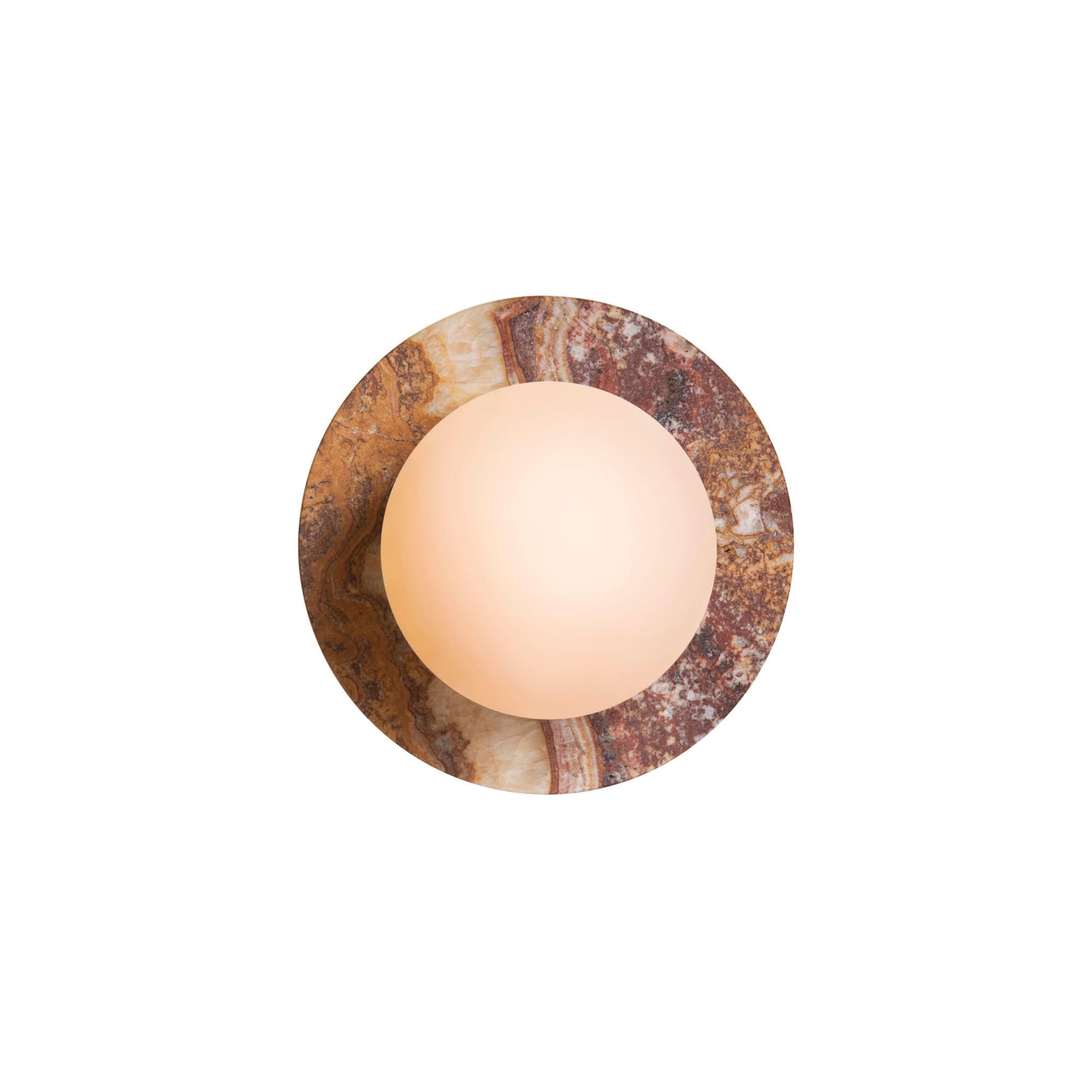 Ovyna Onyx Glas Wandleuchte-Letslighting
