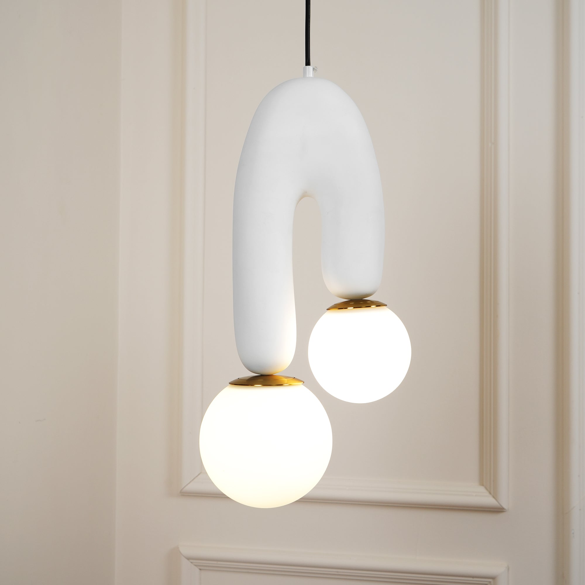 Zenithra Harz Skandinavisch Pendelleuchte | Letslighting-Letslighting
