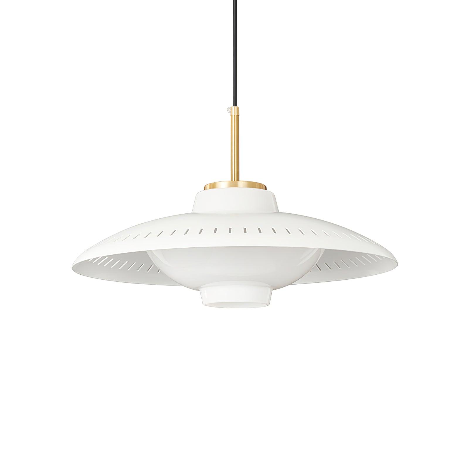 Solara Pendelleuchte Opalglas Breitschirm Klassisch-Letslighting
