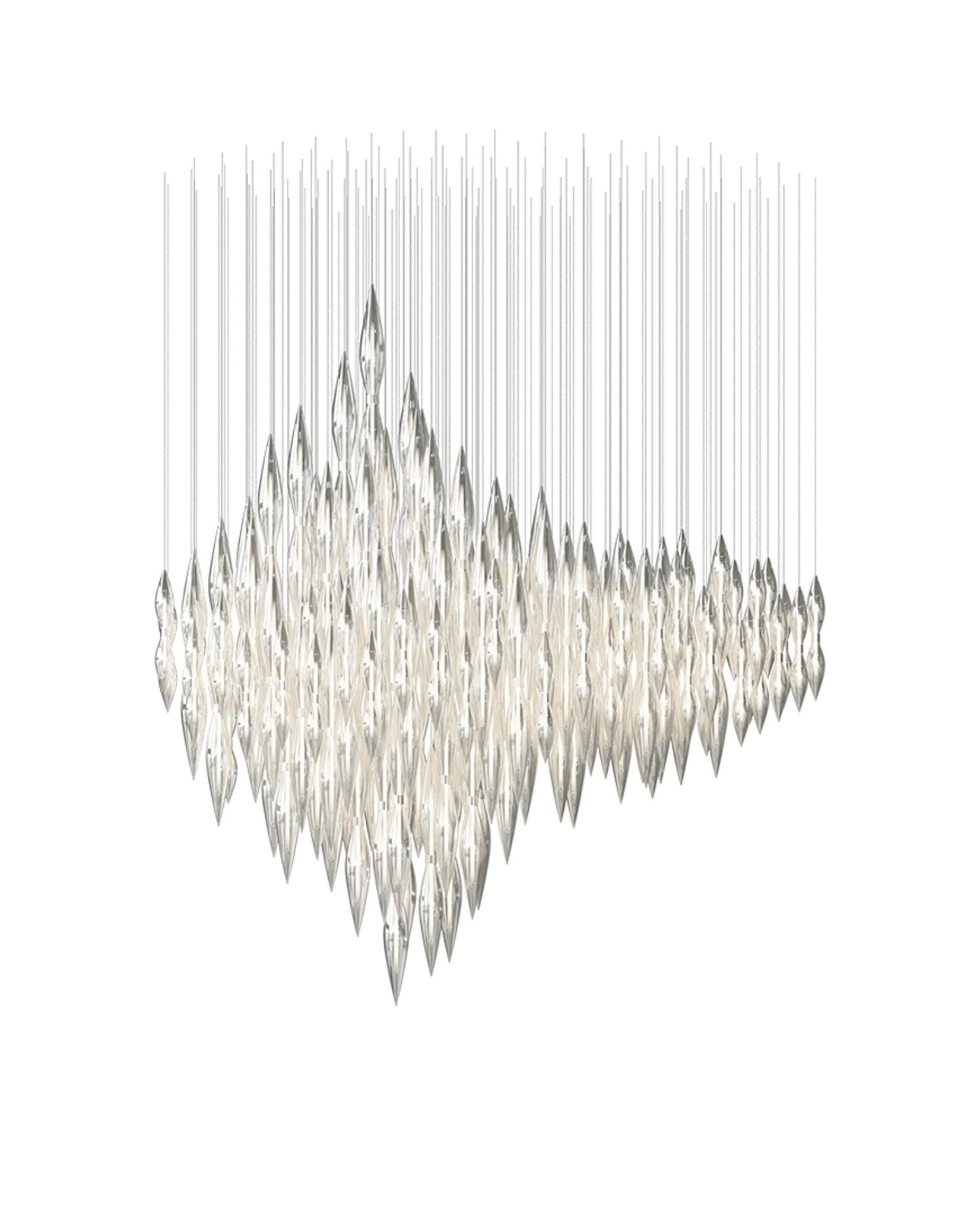 Oloren Prismatischer Kristall-Kronleuchter-Letslighting