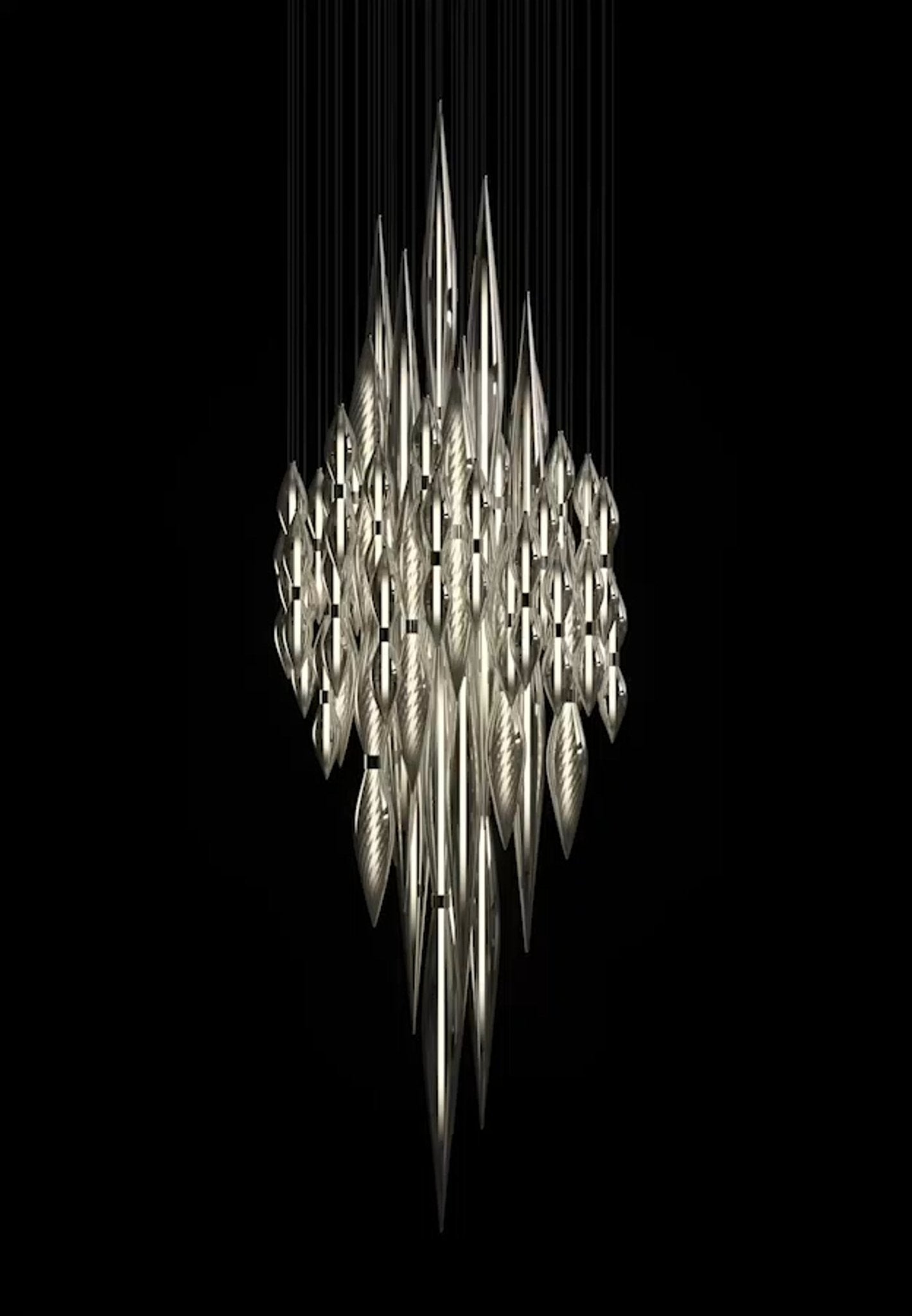 Oloren Prismatischer Kristall-Kronleuchter-Letslighting