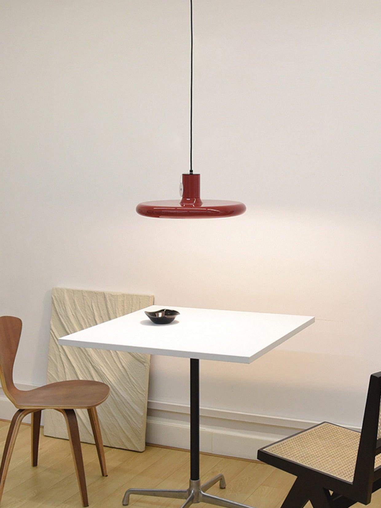 Solara Pendelleuchte Aluminium Zylinder Scheibe Industrie-Letslighting