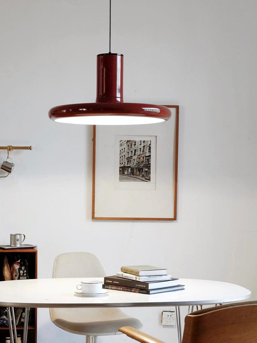 Solara Pendelleuchte Aluminium Zylinder Scheibe Industrie-Letslighting