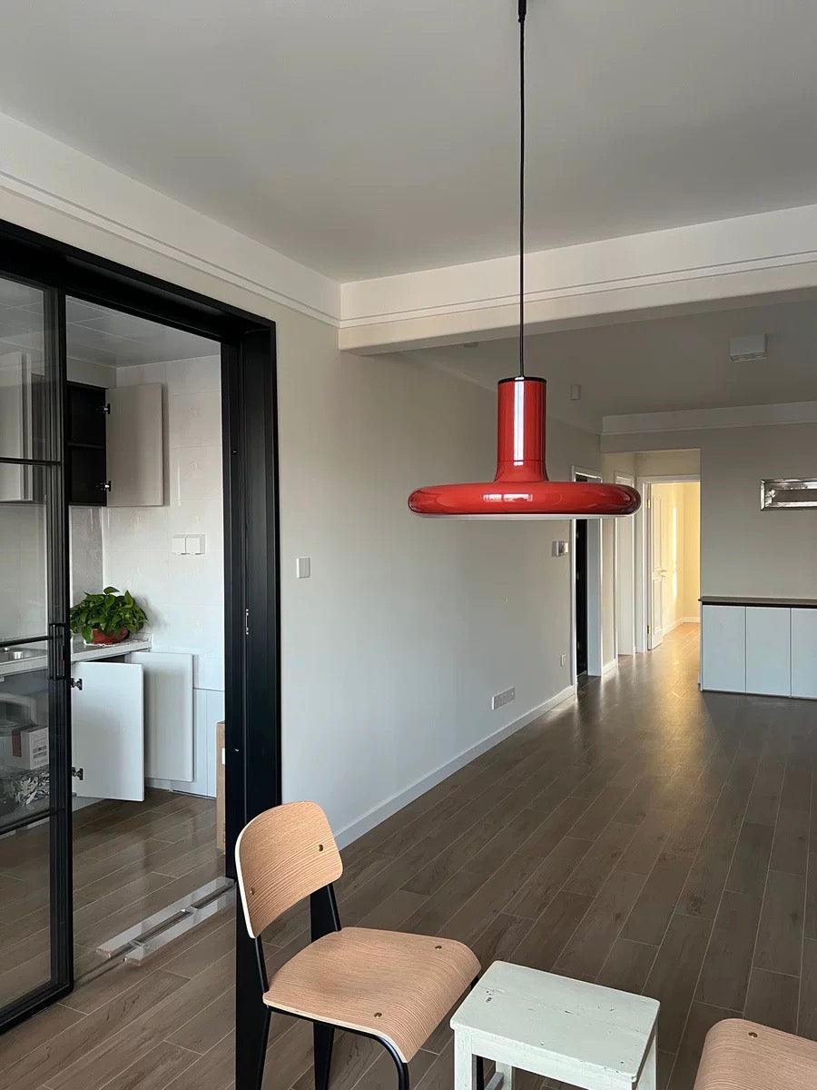 Solara Pendelleuchte Aluminium Zylinder Scheibe Industrie-Letslighting