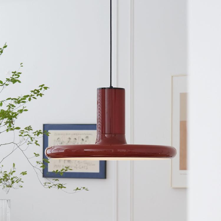 Solara Pendelleuchte Aluminium Zylinder Scheibe Industrie-Letslighting