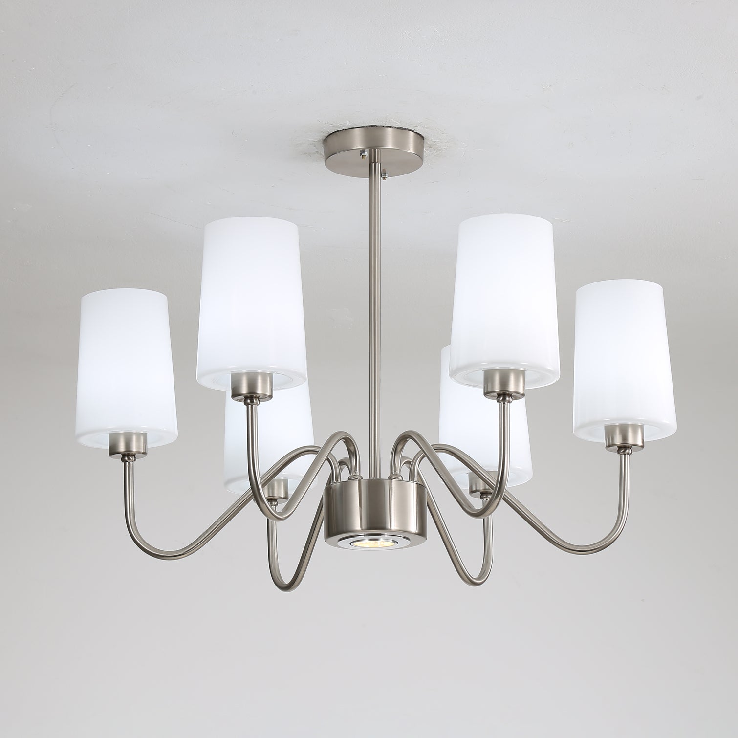 Armirila Traditioneller Eleganter Kronleuchter aus Vintage-Stoff-Letslighting