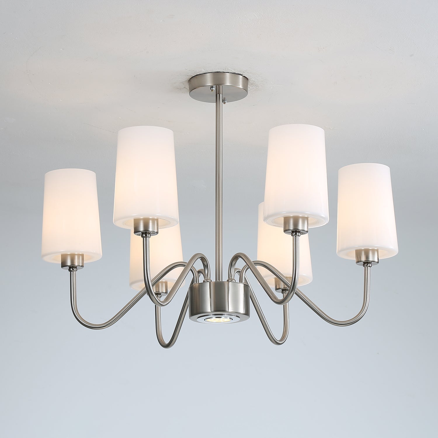Armirila Traditioneller Eleganter Kronleuchter aus Vintage-Stoff-Letslighting