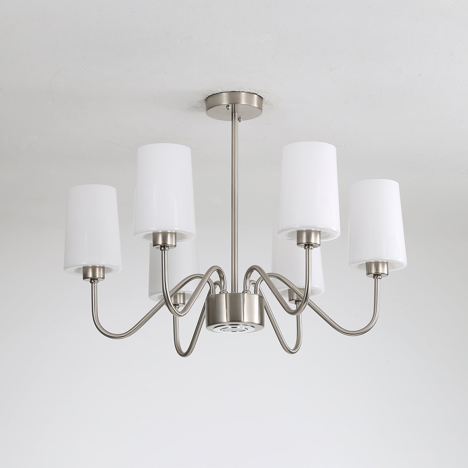 Armirila Traditioneller Eleganter Kronleuchter aus Vintage-Stoff-Letslighting