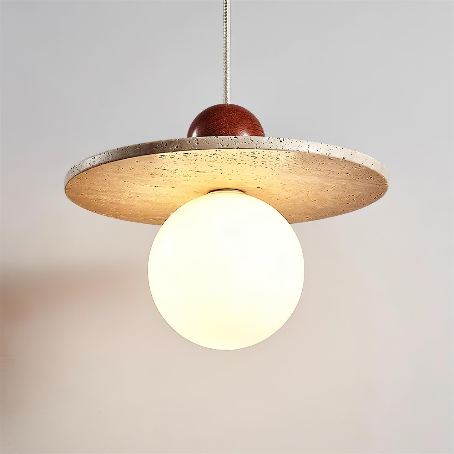 Marcio Pendant Light Travertine - Letslighting