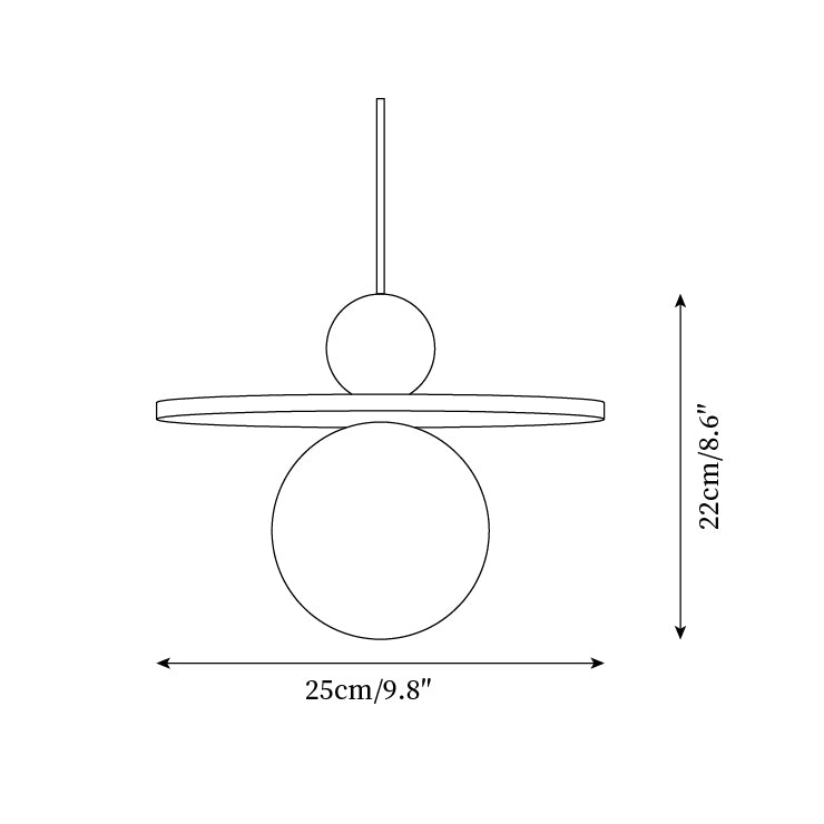 Marcio Pendant Light Travertine - Letslighting