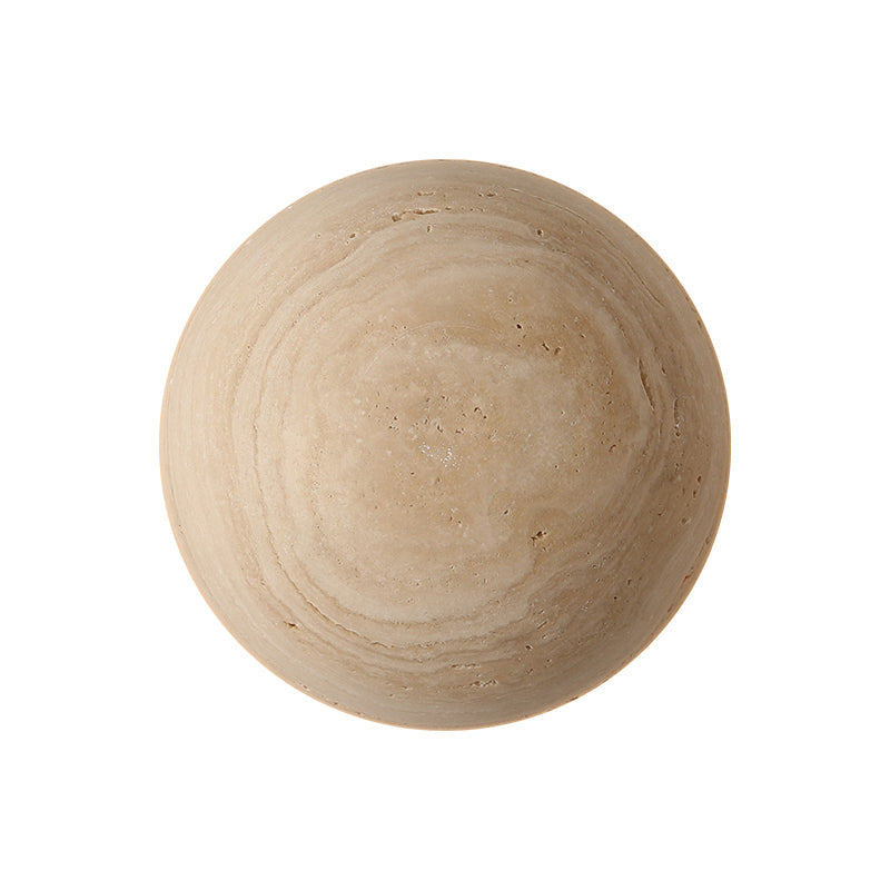 Cinorisra Modern Minimalist Stone Travertine Wall Lamp - Letslighting