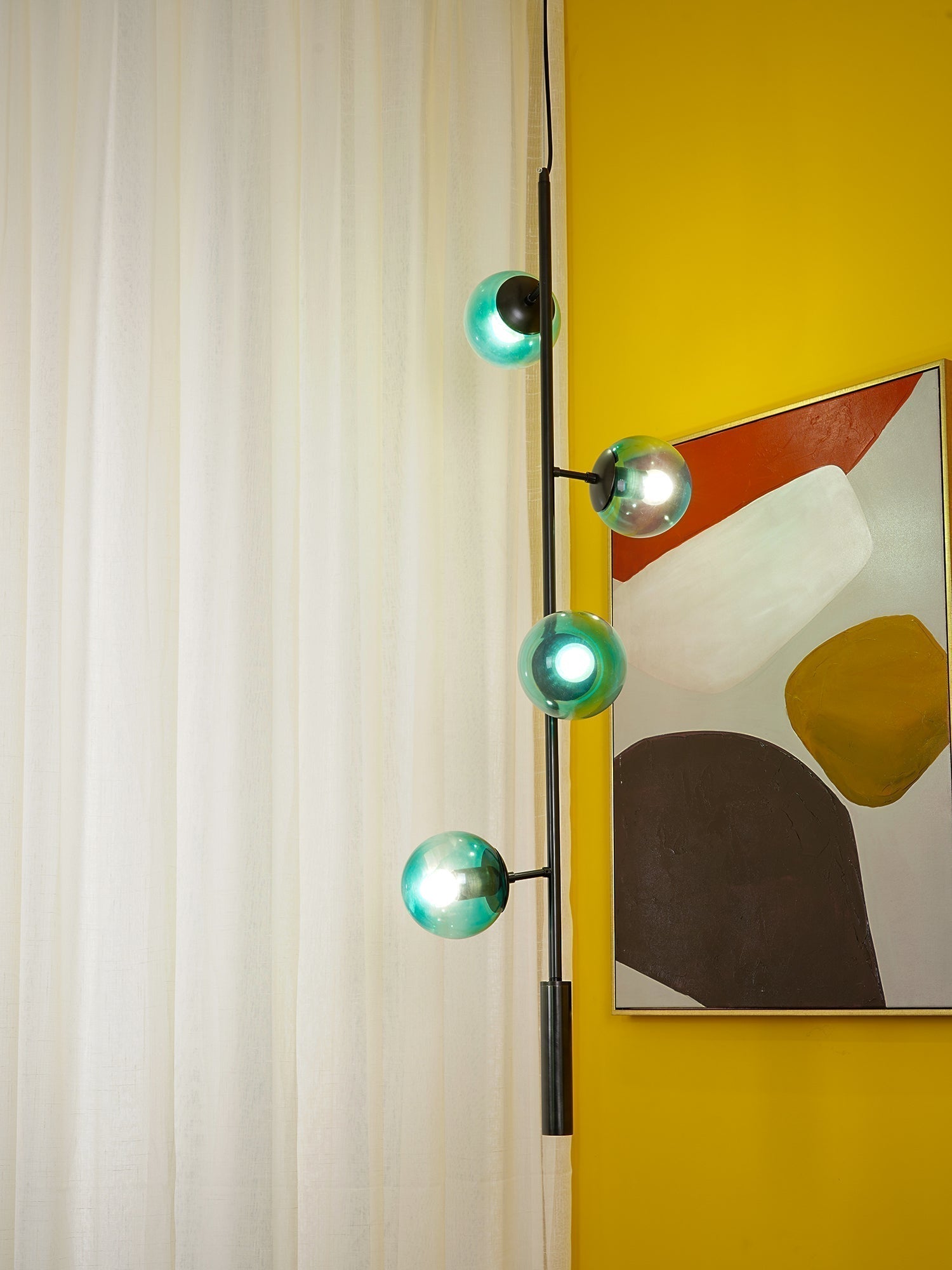 Erevia Messing Glas Pendelleuchte-Letslighting