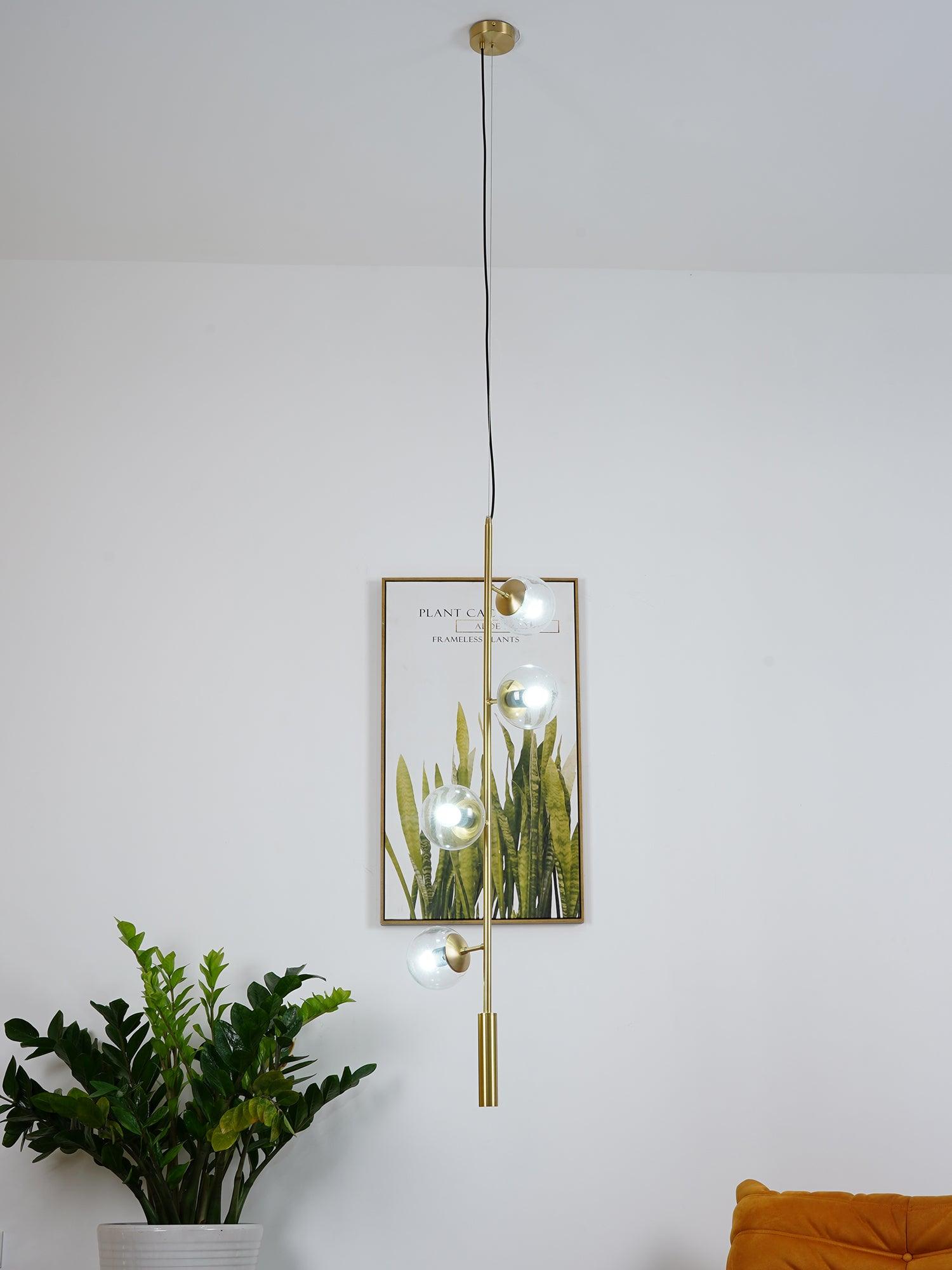 Erevia Messing Glas Pendelleuchte-Letslighting