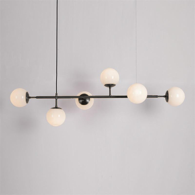 Lustra Pendelleuchte Orb Messing Glas-Letslighting
