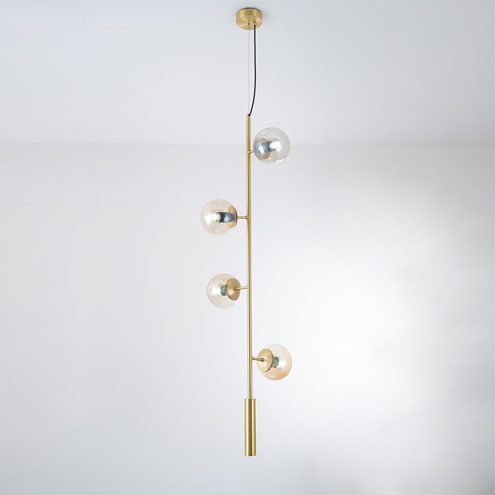 Erevia Messing Glas Pendelleuchte-Letslighting