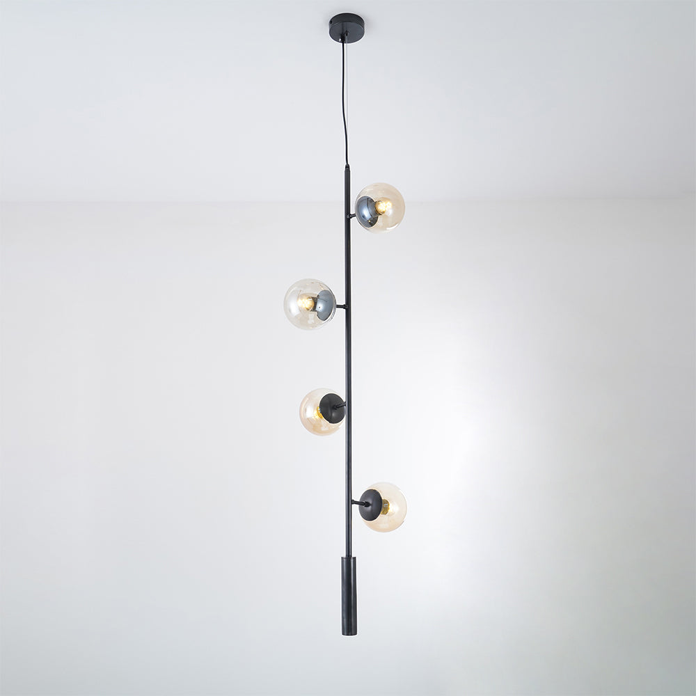 Erevia Messing Glas Pendelleuchte-Letslighting