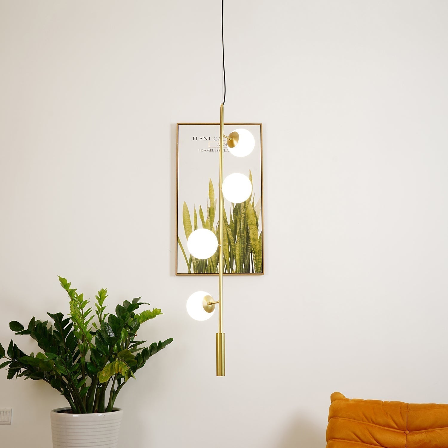 Erevia Messing Glas Pendelleuchte-Letslighting