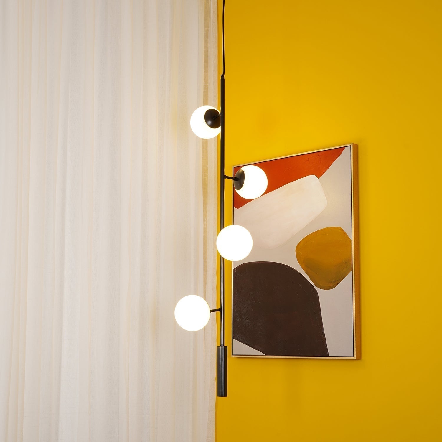 Erevia Messing Glas Pendelleuchte-Letslighting