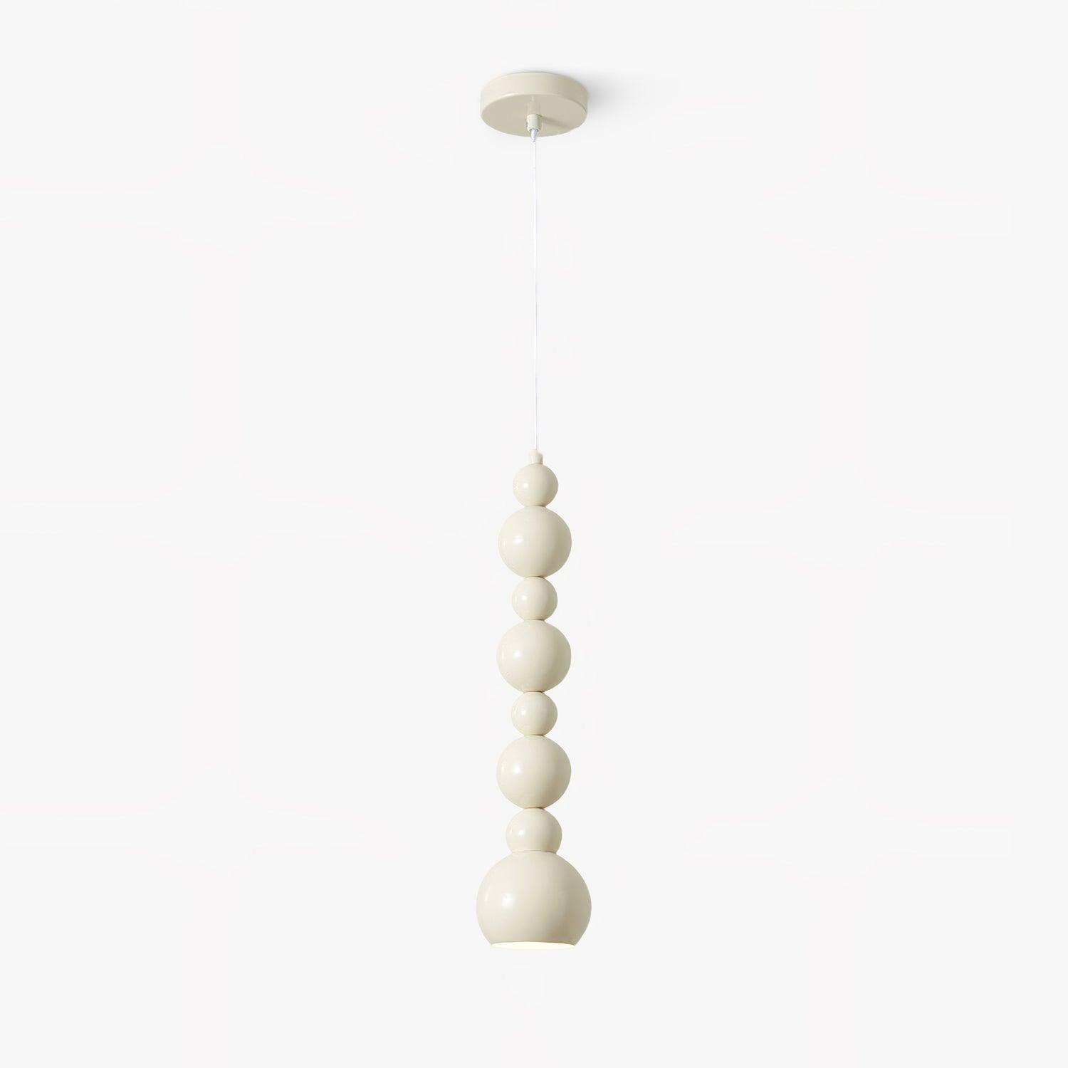 Solena Beige Künstlerische Pendelleuchten-Letslighting