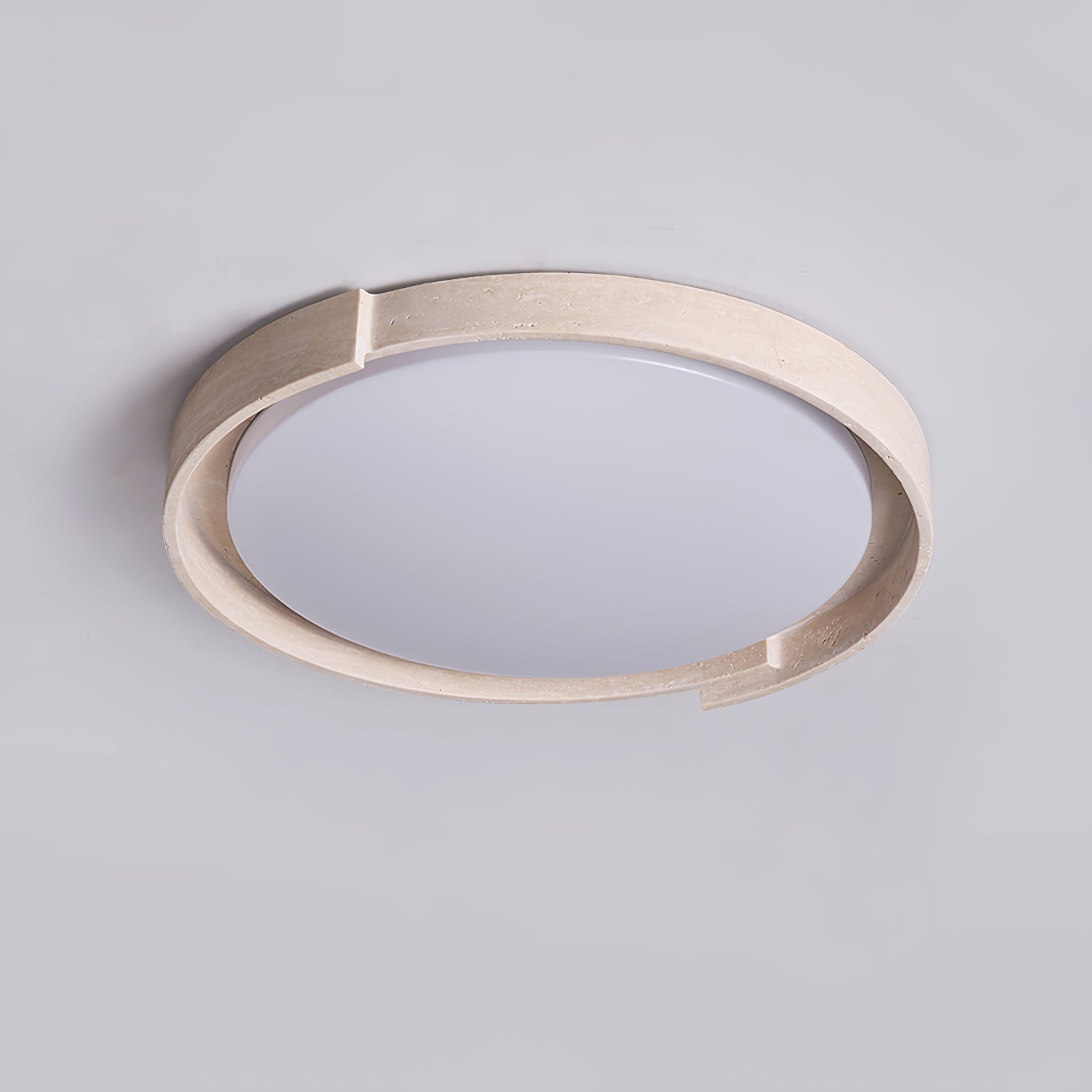 Zevinarae Travertine Ceiling Light - Letslighting