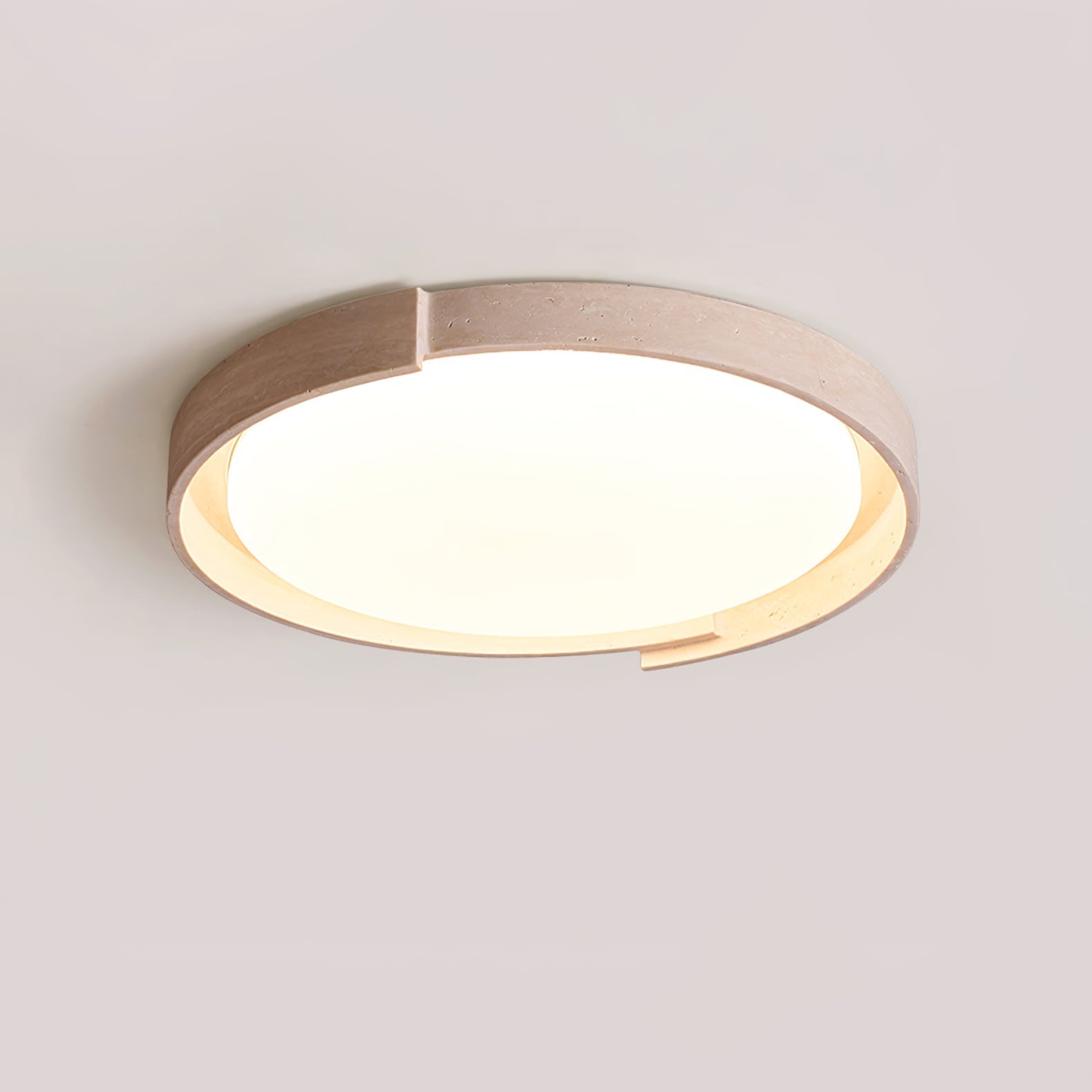 Zevinarae Travertine Ceiling Light - Letslighting