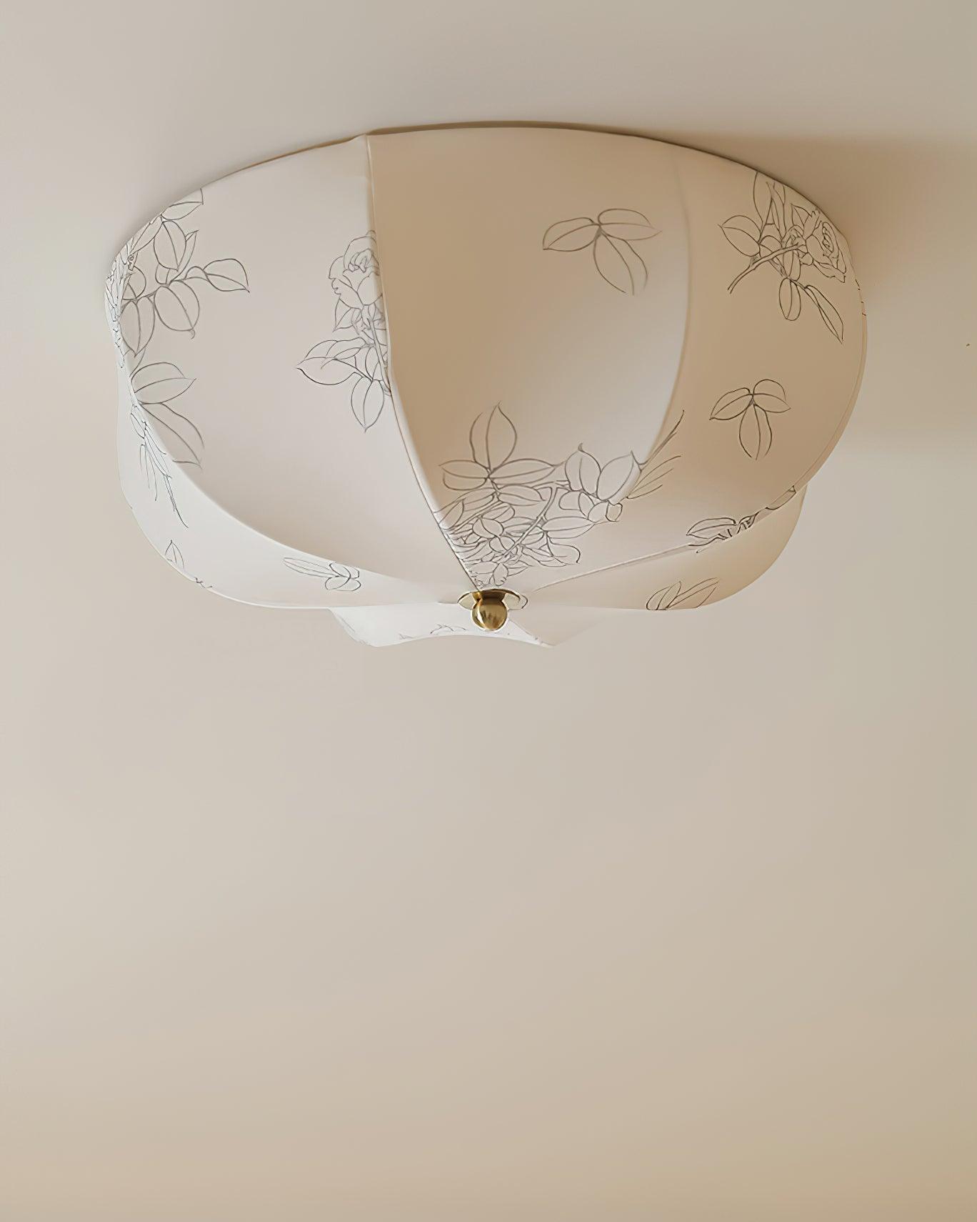 Ilvara Premium Nordisch Kunst Stoff Deckenleuchte-Letslighting