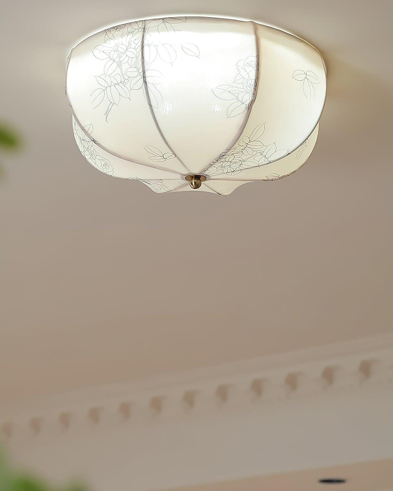 Ilvara Premium Nordisch Kunst Stoff Deckenleuchte-Letslighting