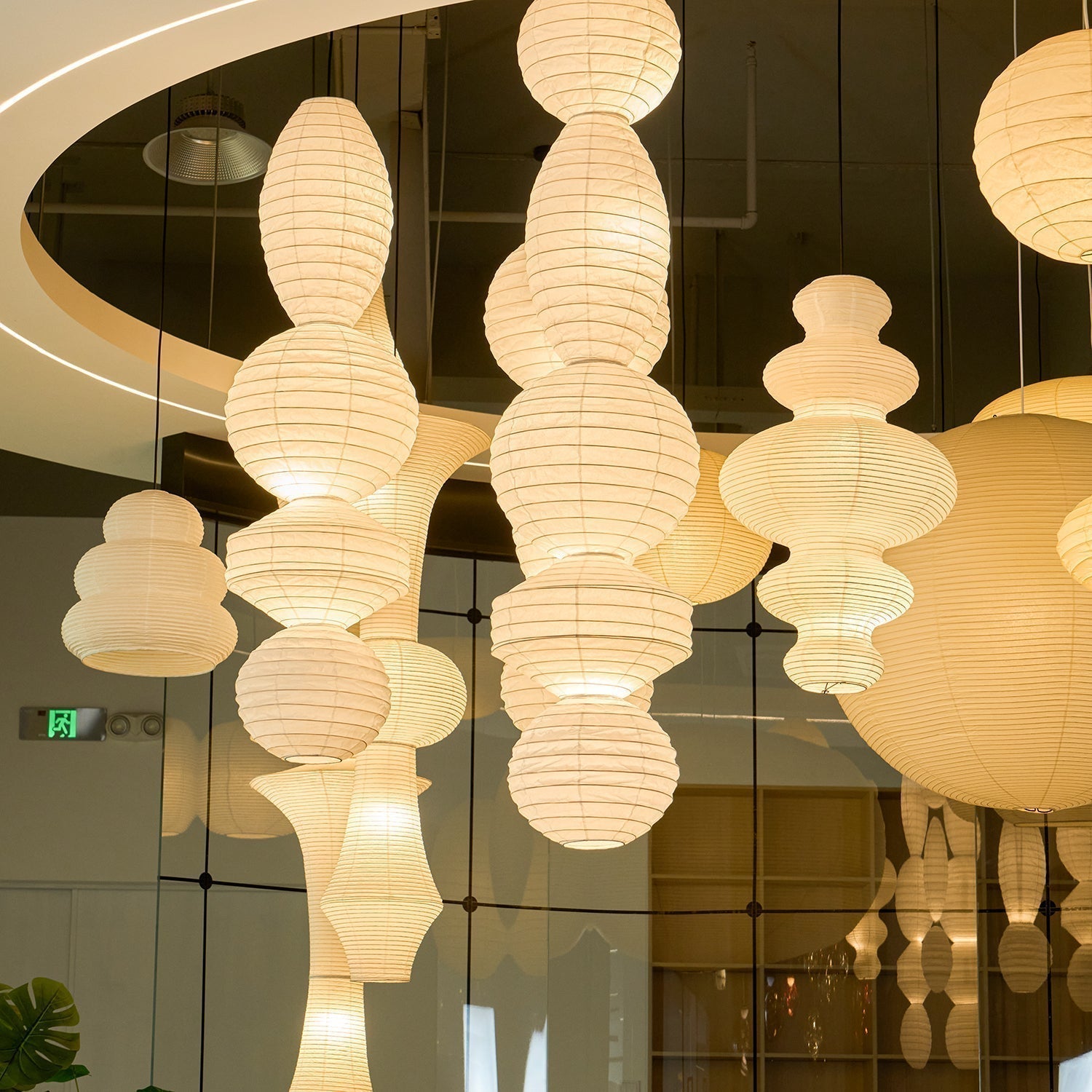 Elthayra Natur Serie Bambus Laterne Pendelleuchte-Letslighting