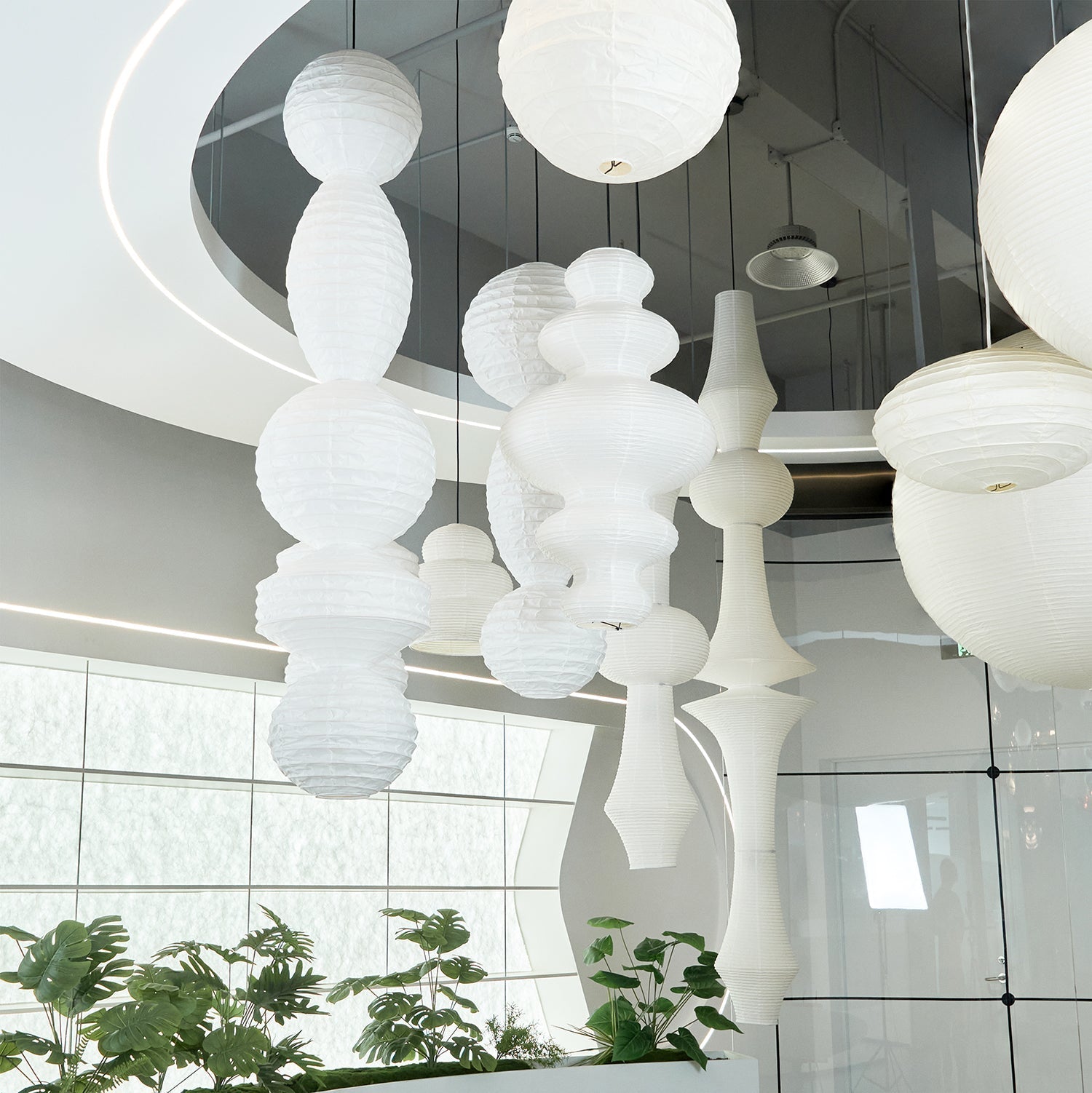 Elthayra Natur Serie Bambus Laterne Pendelleuchte-Letslighting