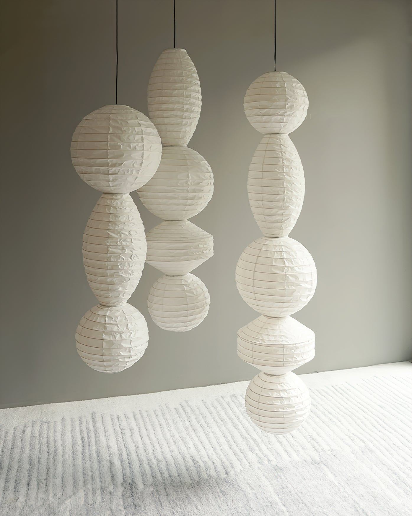 Elthayra Natur Serie Bambus Laterne Pendelleuchte-Letslighting