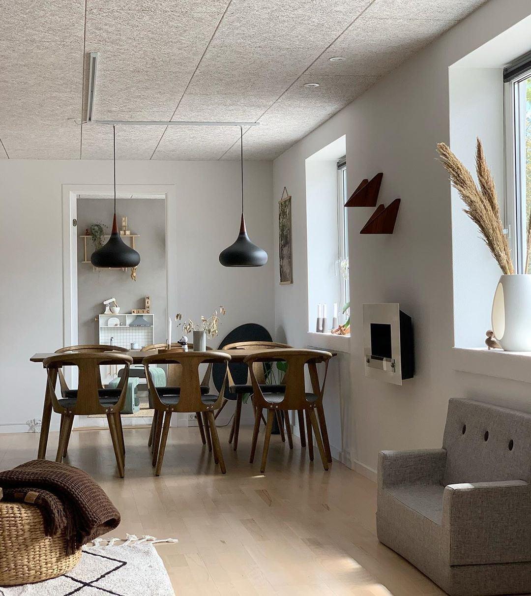 Eldara Aluminium Holz Industrie Pendelleuchte-Letslighting