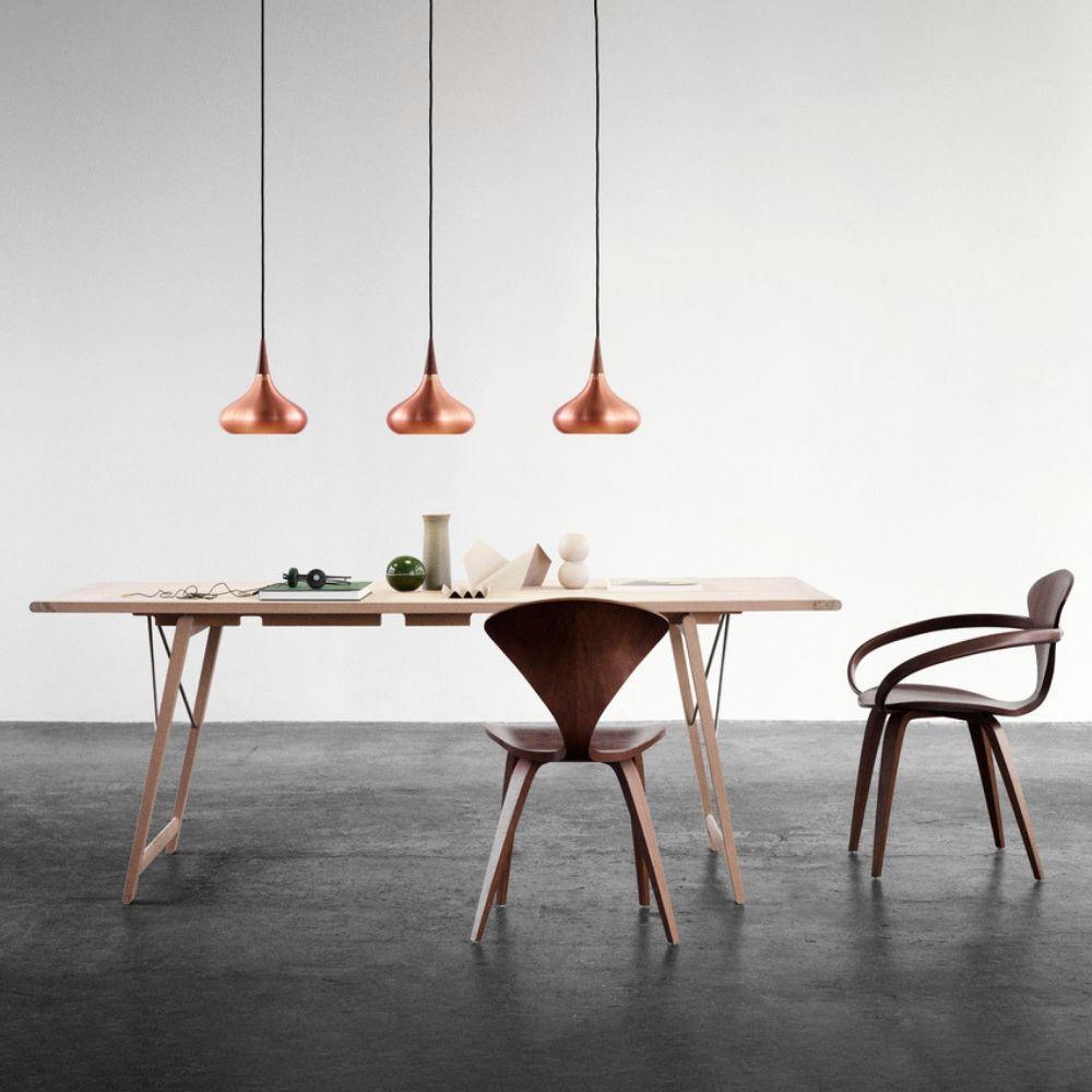 Eldara Aluminium Holz Industrie Pendelleuchte-Letslighting