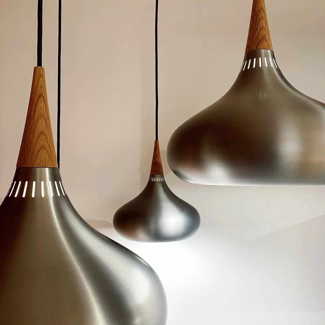 Eldara Aluminium Holz Industrie Pendelleuchte-Letslighting