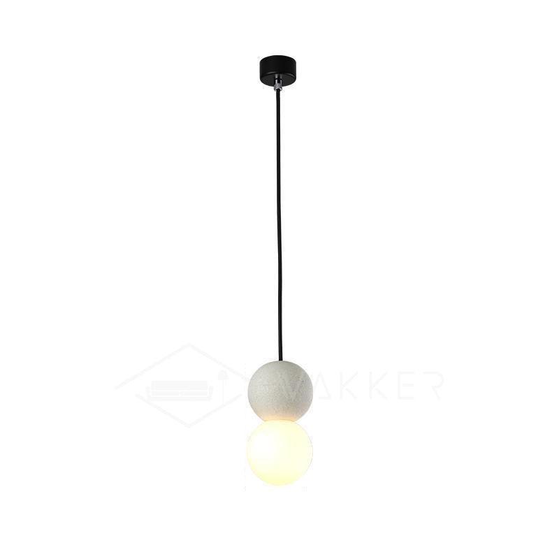 Solvicen Zement Minimalistisch Pendelleuchte-Letslighting