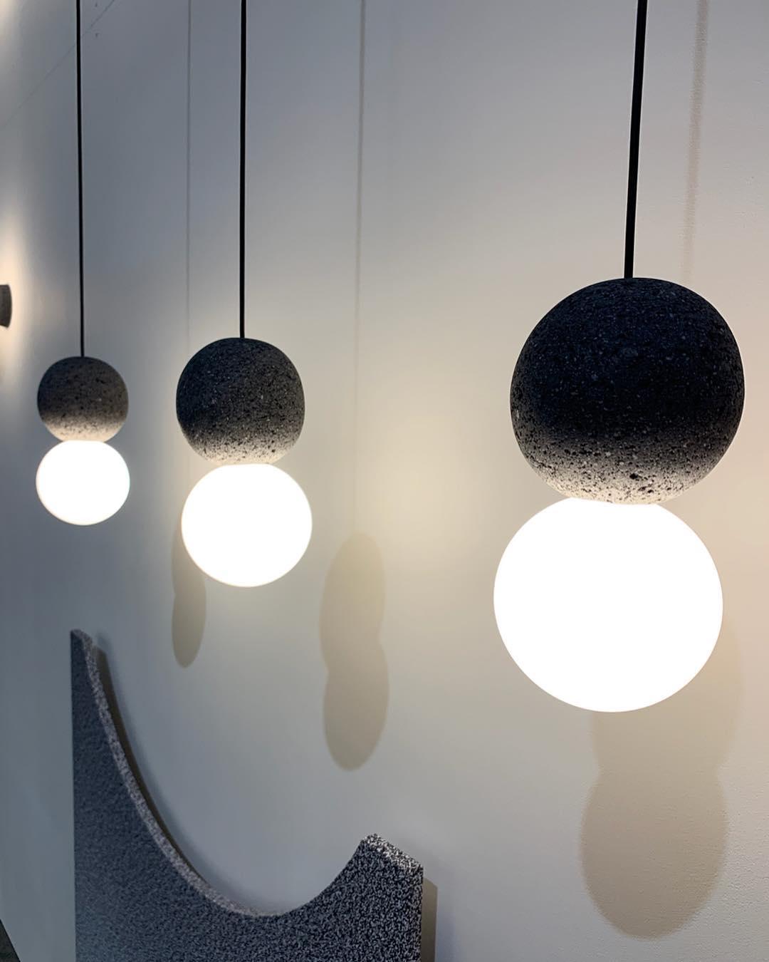 Solvicen Zement Minimalistisch Pendelleuchte-Letslighting