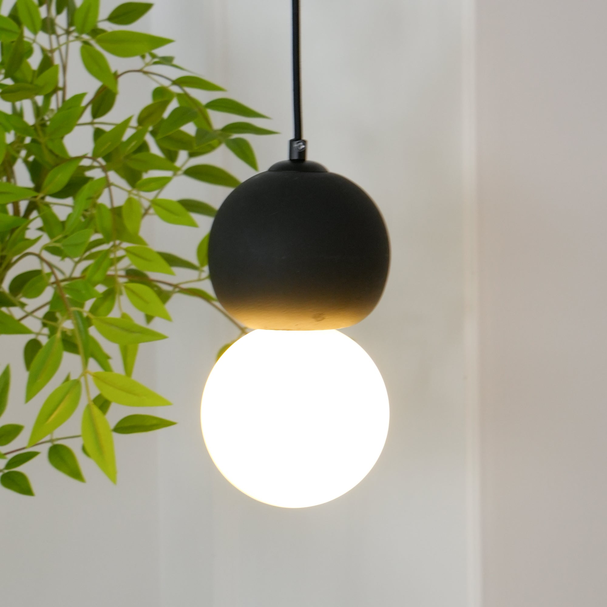 Solvicen Zement Minimalistisch Pendelleuchte-Letslighting