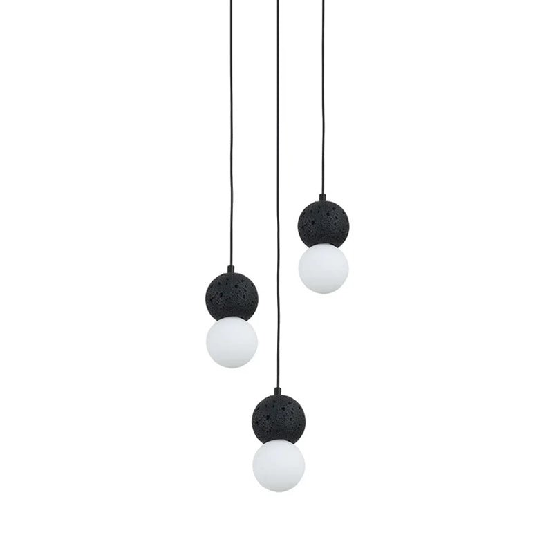 Solvicen Zement Minimalistisch Pendelleuchte-Letslighting