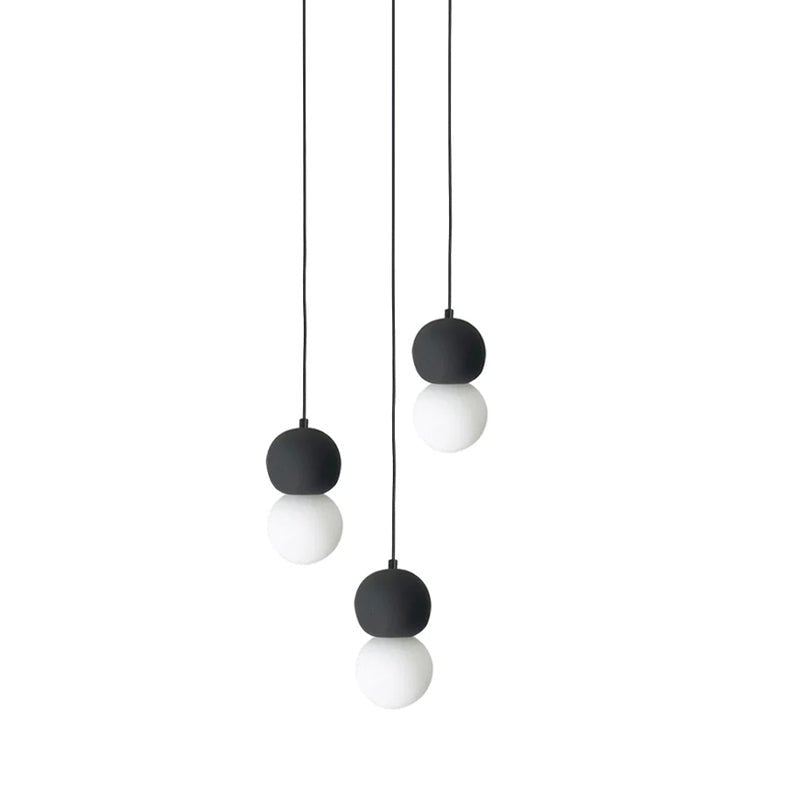Solvicen Zement Minimalistisch Pendelleuchte-Letslighting