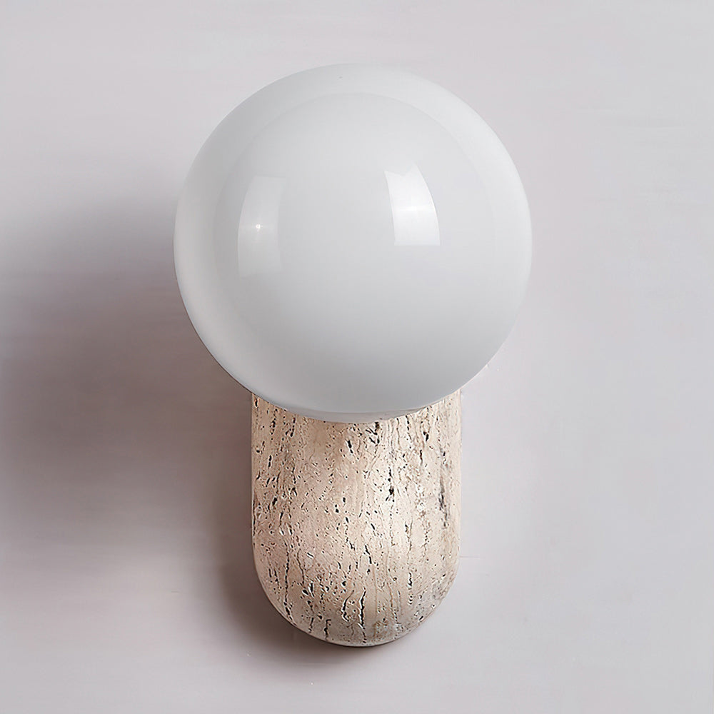 Colaeira Modern Minimalist Art Travertine Wall Lamp - Letslighting