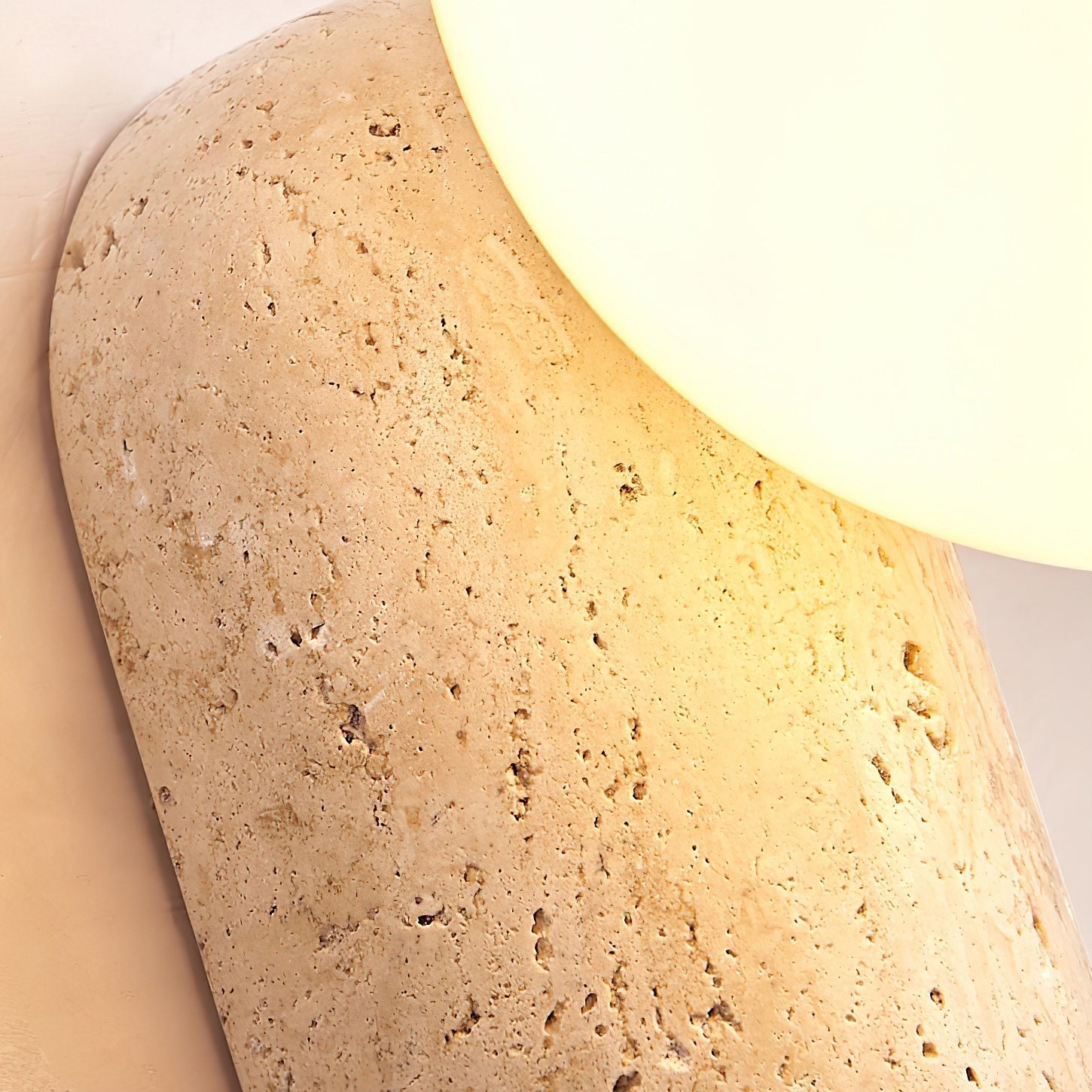 Colaeira Modern Minimalist Art Travertine Wall Lamp - Letslighting