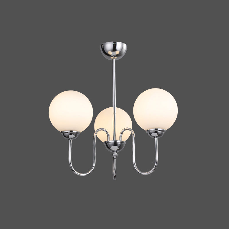 Ildorel Messing Glas Premium Nordisch Art Kronleuchter-Letslighting