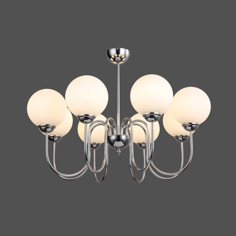 Ildorel Messing Glas Premium Nordisch Art Kronleuchter-Letslighting