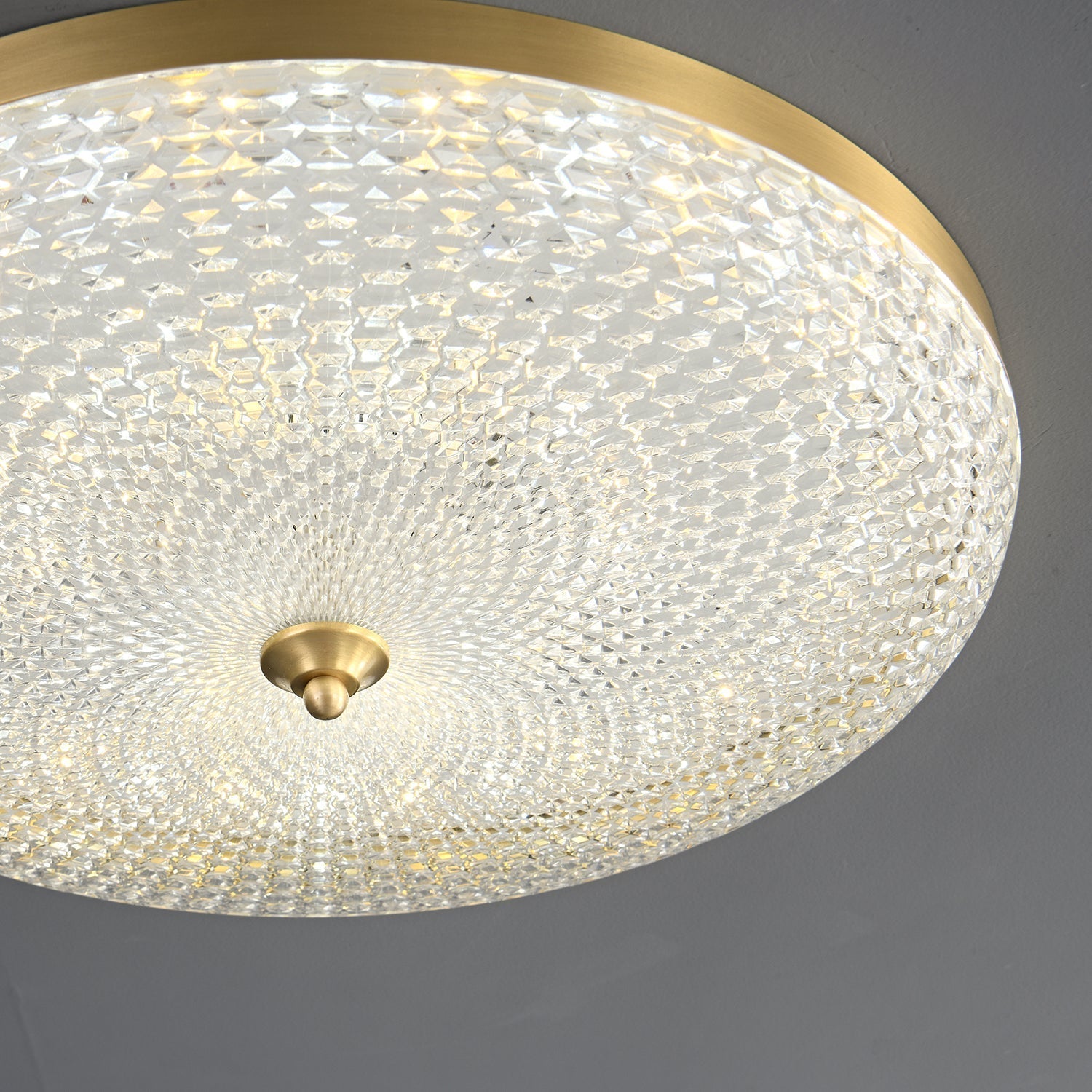 Orlena Moderne Minimalistische Deckenleuchte aus Messing und Acryl-Letslighting